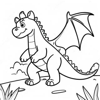 Page A Colorier Du Dragon De Pete 69303-57112