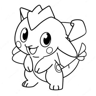 Pokémon Chibi Légendaires Pages À Colorier