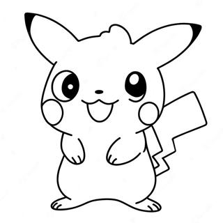 Page A Colorier De Pikachu Chibi Mignon 69384-57183