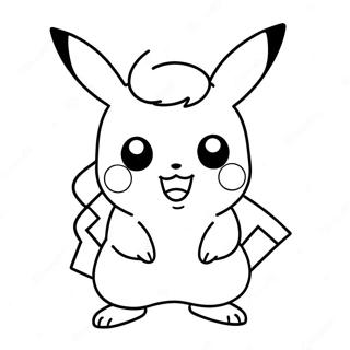 Page A Colorier De Pikachu Chibi Mignon 69384-57184