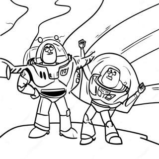 Page A Colorier Laventure De Woody Et Buzz Leclair 6945-5646