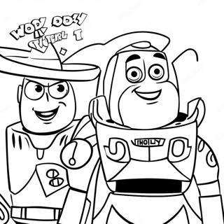 Page A Colorier Laventure De Woody Et Buzz Leclair 6945-5647