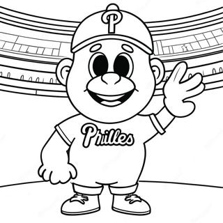 Page A Colorier Mascotte Des Phillies 69543-57298