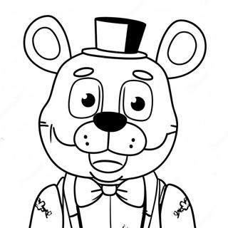 Page A Colorier Lefty De Fnaf 69573-57324