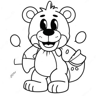 Page A Colorier Cute Lefty De Fnaf 69574-57326