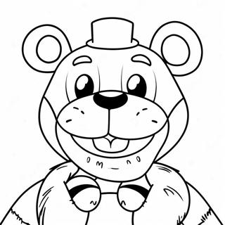 Page A Colorier Cute Lefty De Fnaf 69574-57328