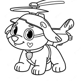 Page A Colorier Helicoptere De Skye De Paw Patrol 69593-57343