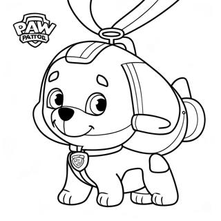 Page A Colorier Helicoptere De Skye De Paw Patrol 69593-57344