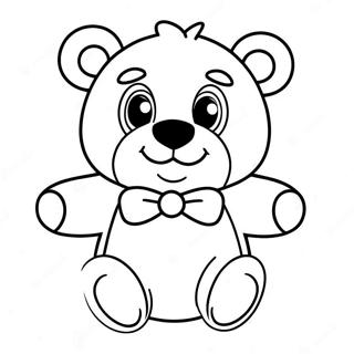 Page A Colorier Personnages Mignons De Build A Bear 69614-57358