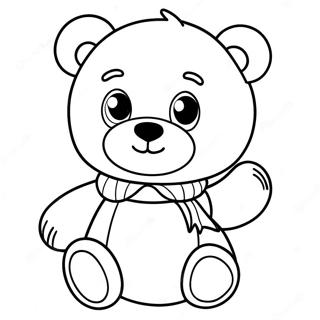 Page A Colorier Personnages Mignons De Build A Bear 69614-57359