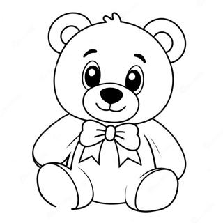 Page A Colorier Personnages Mignons De Build A Bear 69614-57360