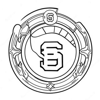 Page A Colorier Logo Des Sf Giants 69623-57362