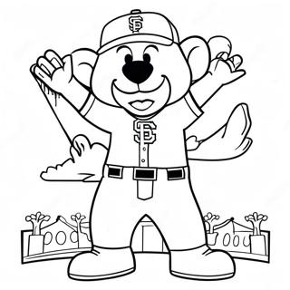 Page A Colorier Mascotte Des Sf Giants 69624-57371