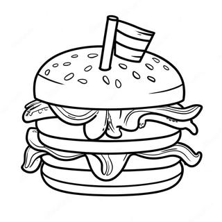 Whataburger Pages À Colorier