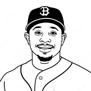 Page A Colorier De Mookie Betts 69703-57422