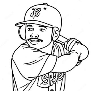 Page A Colorier De Mookie Betts 69703-57424