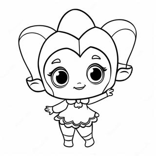 Page A Colorier Vampirina En Costume Effrayant 6975-5671