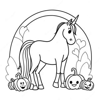 Page A Colorier De Cheval Dhalloween 69843-57757