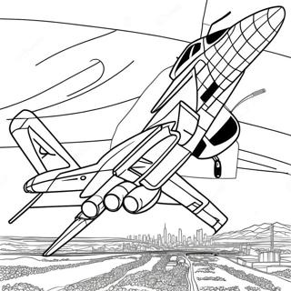 Page A Colorier F14 Tomcat 69863-57777