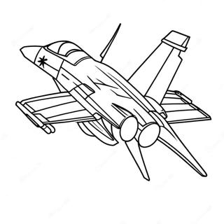 Page A Colorier F14 Tomcat 69863-57780