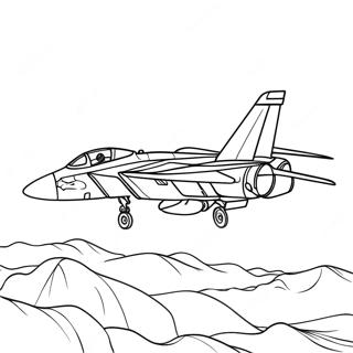 F14 Tomcat Pages À Colorier