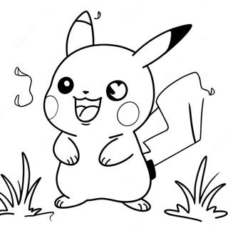 Page A Colorier Pikachu En Action 69934-57834