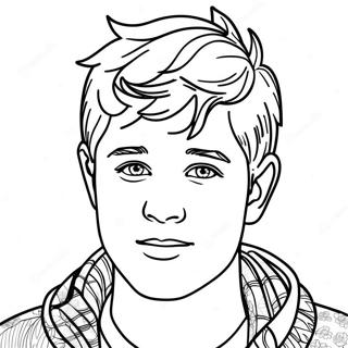 Page A Colorier Niall Horan 69973-57638