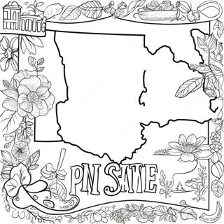 Pennsylvanie Pages À Colorier