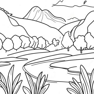 Page A Colorier Du Beau Paysage De Pennsylvanie 70034-57702