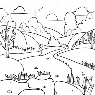 Page A Colorier Du Beau Paysage De Pennsylvanie 70034-57704