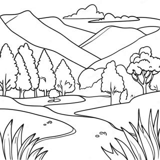 Page A Colorier Du Beau Paysage De Pennsylvanie 70034 57924
