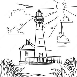 Page A Colorier Du Phare Obx 70044-57696