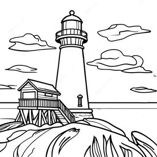 Page A Colorier Du Phare Obx 70044-57914