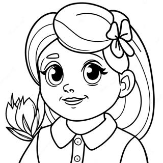 Page A Colorier Matilda 7004-5692