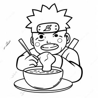 Naruto Mange Des Ramen Pages À Colorier