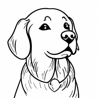 Page A Colorier Golden Retriever 701-558