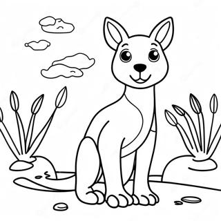 Page A Colorier Animaux Australiens 70213-58055