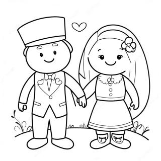 Mignon Monsieur Et Madame A Colorier 70334-58150