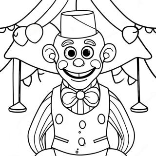 Ennard Dans Le Cirque A Colorier 70354-58178