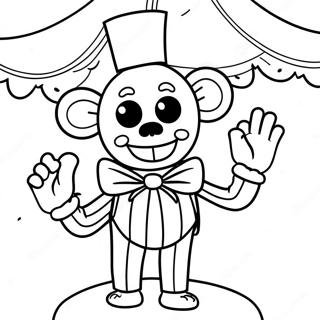 Ennard Dans Le Cirque A Colorier 70354-58179