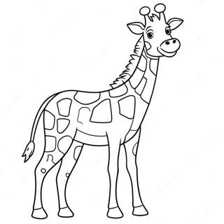 Geoffrey La Girafe A Colorier 70363-58171