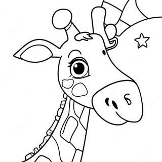 Geoffrey La Girafe A Colorier 70363-58172