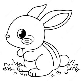 Page A Colorier Bebe Lapin Mignon 70403-58206