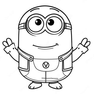 Page A Colorier De Minion Kevin 70503-58285