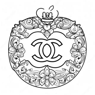 Page A Colorier Du Logo Chanel 70523-58302