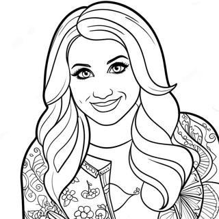 Meghan Trainor Pages À Colorier