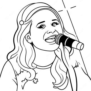 Meghan Trainor Pages À Colorier