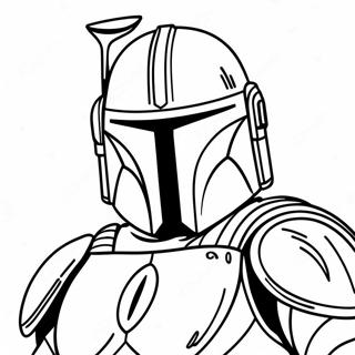 Page A Colorier De Star Wars Mandalorian 70623-58380