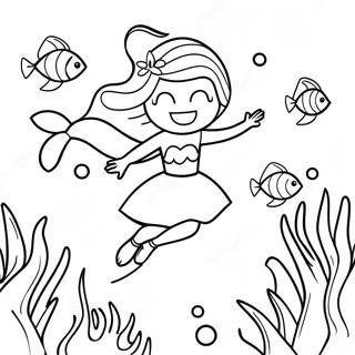 Page A Colorier De Laventure Sous Marine Des Mako Mermaids 70664-58421