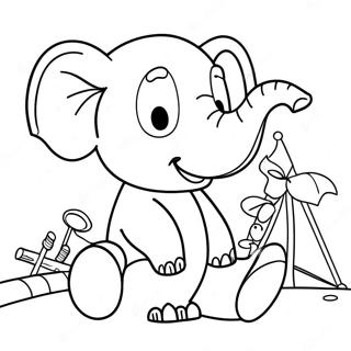 Page A Colorier De Babar 70673-58425